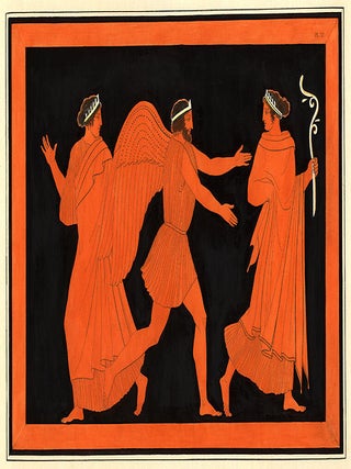 Item #9008 Painting from an Etruscan vase. Aubin-Louis MILLIN de Grandmaison