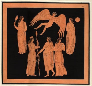 Item #9100 Painting from an Etruscan vase. Aubin-Louis MILLIN de Grandmaison