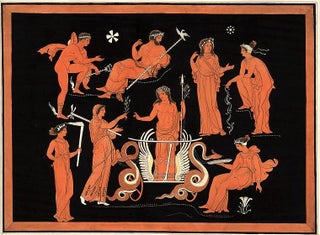Item #9111 Painting from an Etruscan vase. Aubin-Louis MILLIN de Grandmaison