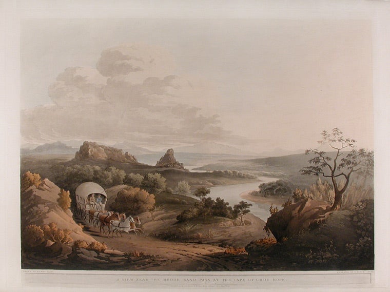 Item #9205 A View near the Roode Sand Pass at the Cape of Good Hope. Henry SALT.
