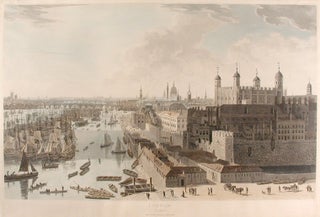 Item #9244 London Plate II [The Tower and Pool of London]. William DANIELL