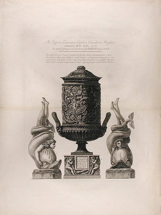 Item #9806 Al Signor Giovanni Corbet Cavaliere Inglese amarore delle belle arti, In atto...