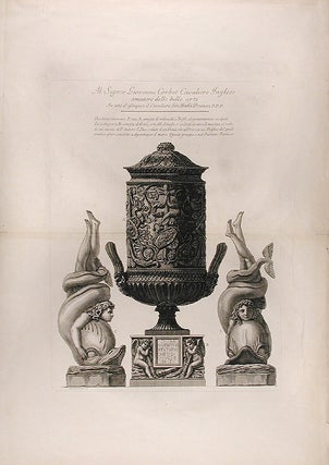 Item #9806 Al Signor Giovanni Corbet Cavaliere Inglese amarore delle belle arti, In atto...