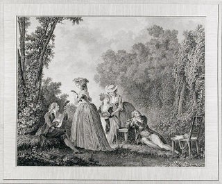 Item #10245 Le Concert agreable. Charles-Nicolas after Nicolas LAVREINCE VARIN