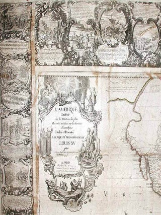 L'Amerique Dress&eacute;e sur les Relations les plus Recentes rectifi&eacute;es sur les dernieres observations