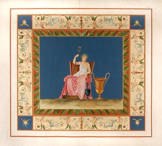 Detail of a fresco in the 'Domus Aureus'