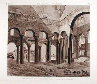 Item #10646 Le Kaire. (Citadelle.) Vue Intérieure d'Une Mosquée. Connue Sous le Nom de Divan de...