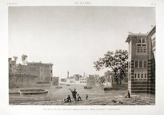 Item #10654 Le Kaire. Vue de la Place Appellée Birket-El-Fyl, Prise Pendant l'Inondation....