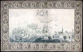 Item #10951 [Plate illustrating the defeat of the Spanish Armada by the English Fleet under the...