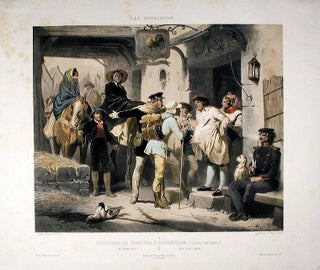 Item #12710 L'Auberge du Gros Coq a Schopfheim, (Duché de Bade) / No Room Left....
