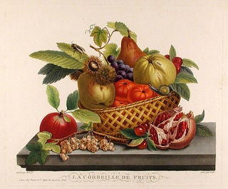 Item #12880 La Corbeille de Fruits. After Jean-Baptiste HUET II, b.1772