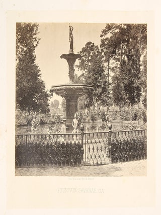 Item #13190 Fountain Savannah, Ga. George N. BARNARD