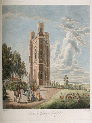 Item #13372 The New Building on Shrubs Hill. after Thomas SANDBY, CANOT