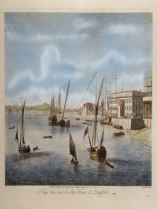 Item #13433 A View taken near the Store House at Deptford. John BOYDELL