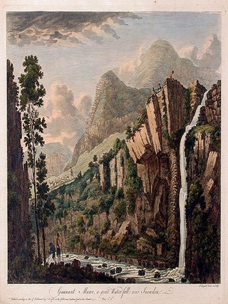 Item #13500 Gaunant Mawr, a great Water-Fall near Snowdon. John BOYDELL