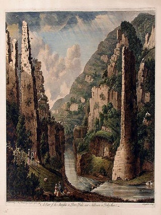 Item #13503 A View of the Streights in Dove Dale, near Ashborn in Derby Shire. John BOYDELL