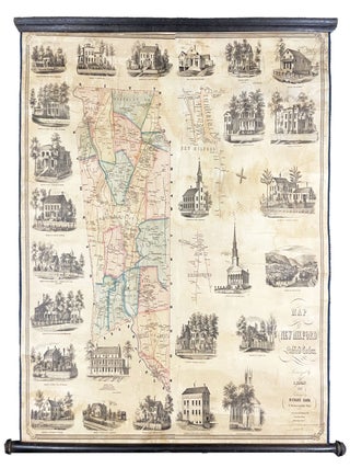 Item #13713 Map of New Milford Litchfield County. Surveyed by L. Fagan. L. FAGAN