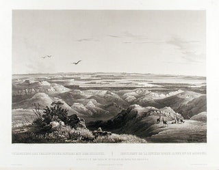 Item #13857 Junction of the Yellow Stone River with the Missouri. Karl BODMER