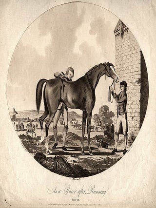 Item #13882 As a Racer after Running. Francis JUKES, after Charles ANSELL, b. 1752