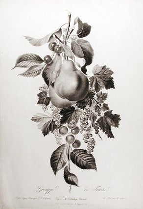 Item #14333 Grouppe de Fruits. Pierre François LE GRAND