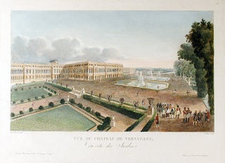 Item #14539 Vue du Chateau de Versailles, du côté des Jardins. Claude-François FORTIER,...