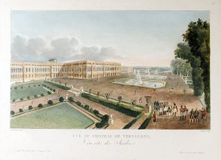 Item #14539 Vue du Chateau de Versailles, du côté des Jardins. Claude-François FORTIER,...