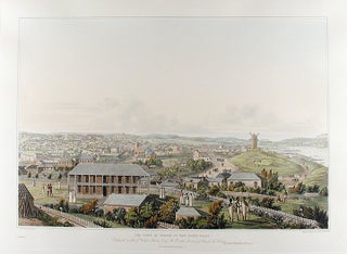Three panoramic views of Port Jackson, in New South Wales, with the town of Sydney, and the adjacent scenery. After original drawings by … Taylor… drawn from nature… between 1817 and 1822