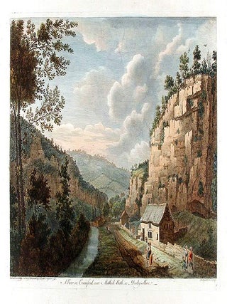 Item #14773 A View in Crumford near Matlock Bath in Derbyshire. John BOYDELL