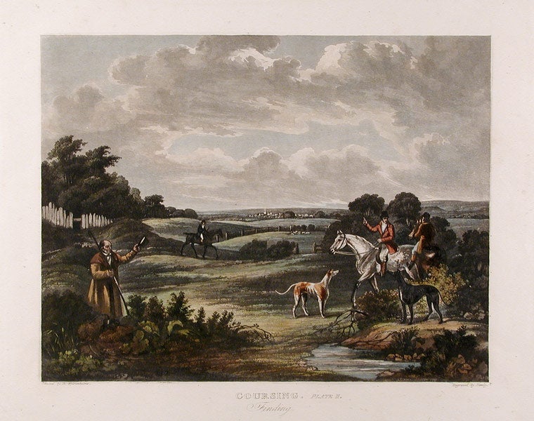 Item #15018 Coursing. Finding (Plate 2). S. after Dean WOLSTENHOLME HIMLEY.