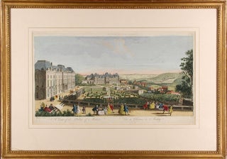 Item #15068 A View of the Palace of Medon / Vue du Chateau de Medon [Meudon]. Jacques RIGAUD
