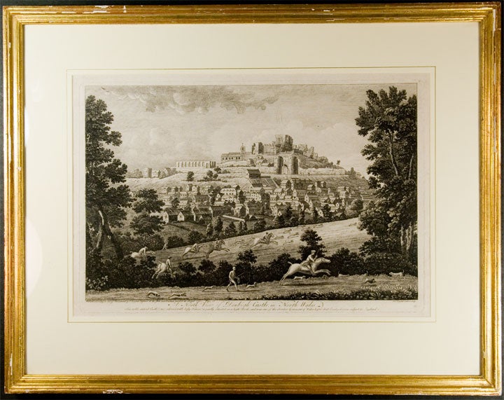 Item #15074 A North View of Denbigh Castle in North Wales. John BOYDELL.