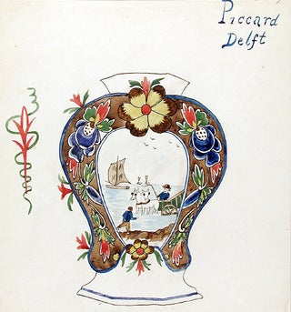 Item #15378 An original design for porcelain. SAMSON, CO, designers