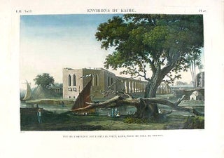 Item #15449 Environs du Kaire. Vue de l'Aqueduc Situé Près Le Vieux Kaire, Prise de...