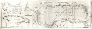 Item #15528 [Southern portion of the Gulf of Mexico with inset charts of Jamaica, Mobile Bay, the...