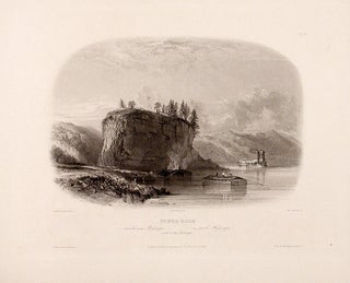 Item #15604 Tower-Rock view on the Mississippi. Karl BODMER