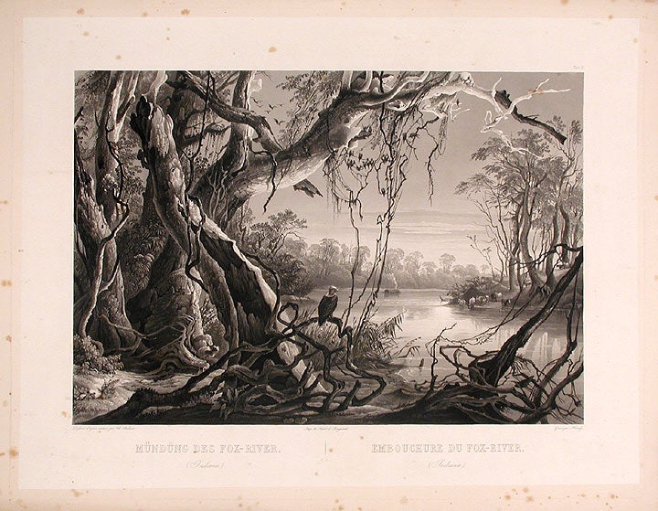 Item #15619 [Mouth of the Fox River (Indiana)]. Karl BODMER.