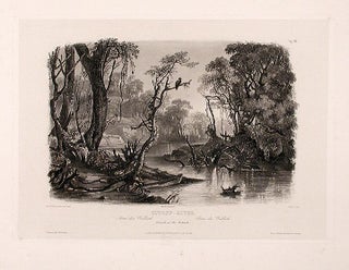 Item #15635 Cutoff-River. Branch of the Wabash. Karl BODMER
