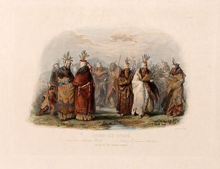 Item #15655 Ptihn-Tak-Ochatä. Dance of the Mandan Women. Karl BODMER