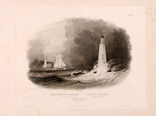 Item #15658 Cleveland Lighthouse on Lake Erie. Karl BODMER