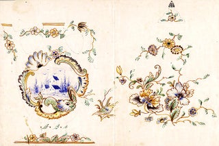 An original design for a porcelain vase