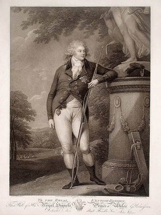 Item #16093 His Royal Highness the Prince of Wales. Francesco after J. RUSSELL BARTOLOZZI