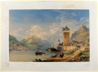 Item #16105 St. Goar on the Rhine. Thomas Miles RICHARDSON the Younger