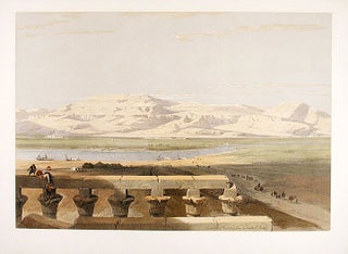 Item #16737 Libyan Chain of Mountains, from the Temple of Luxor. After David ROBERTS
