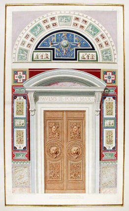 Item #17013 Doorway to Vatican Loggia. RAPHAEL. Raffaello Sanzio d'Urbino