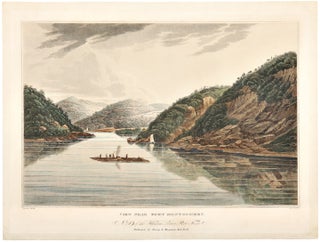 Item #17018 View Near Fort Montgomery. No. 18 of the Hudson River Port Folio. John HILL, William...