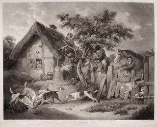 Item #17046 Fox Hunting, The Death. George MORLAND, Edward BELL
