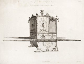 Item #17100 Design of a Sedan Chair as executed for Her Majesty. After Robert ADAM