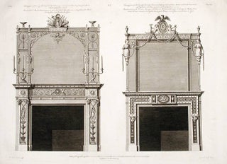 Item #17125 Two Chimney-pieces in the Great Withdrawing-room and the Countess of Derby's...
