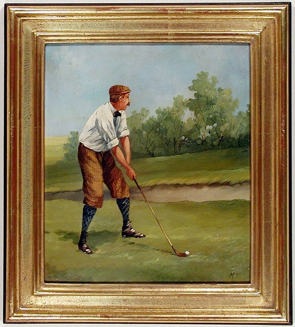 Item #17312 Edwardian Golfer. Marco CERI.