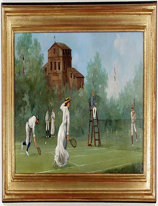 Item #17315 Edwardian Tennis: Mixed Doubles. Marco CERI.